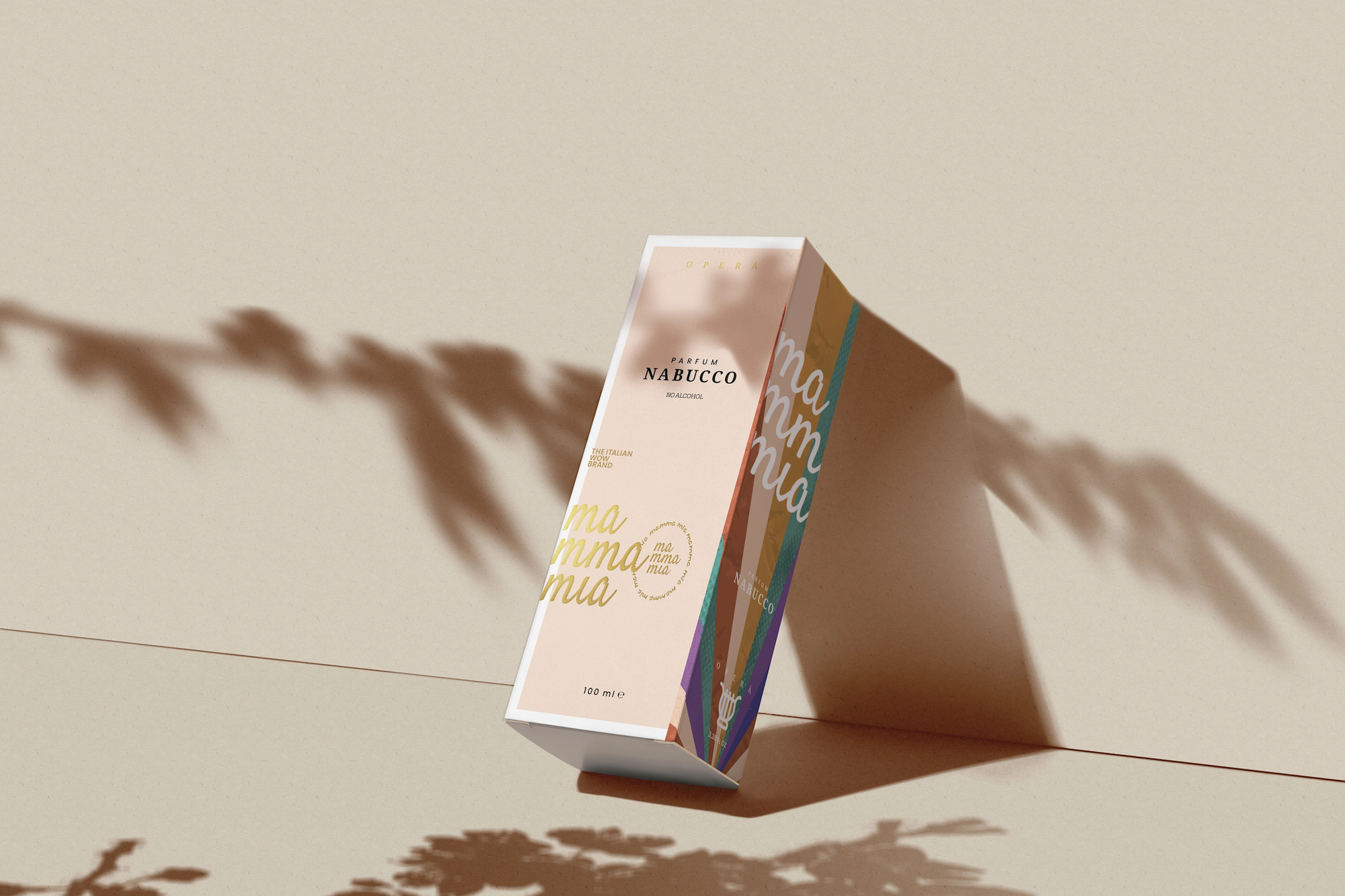 Packaging Nabucco: quando il profumo è anche arte