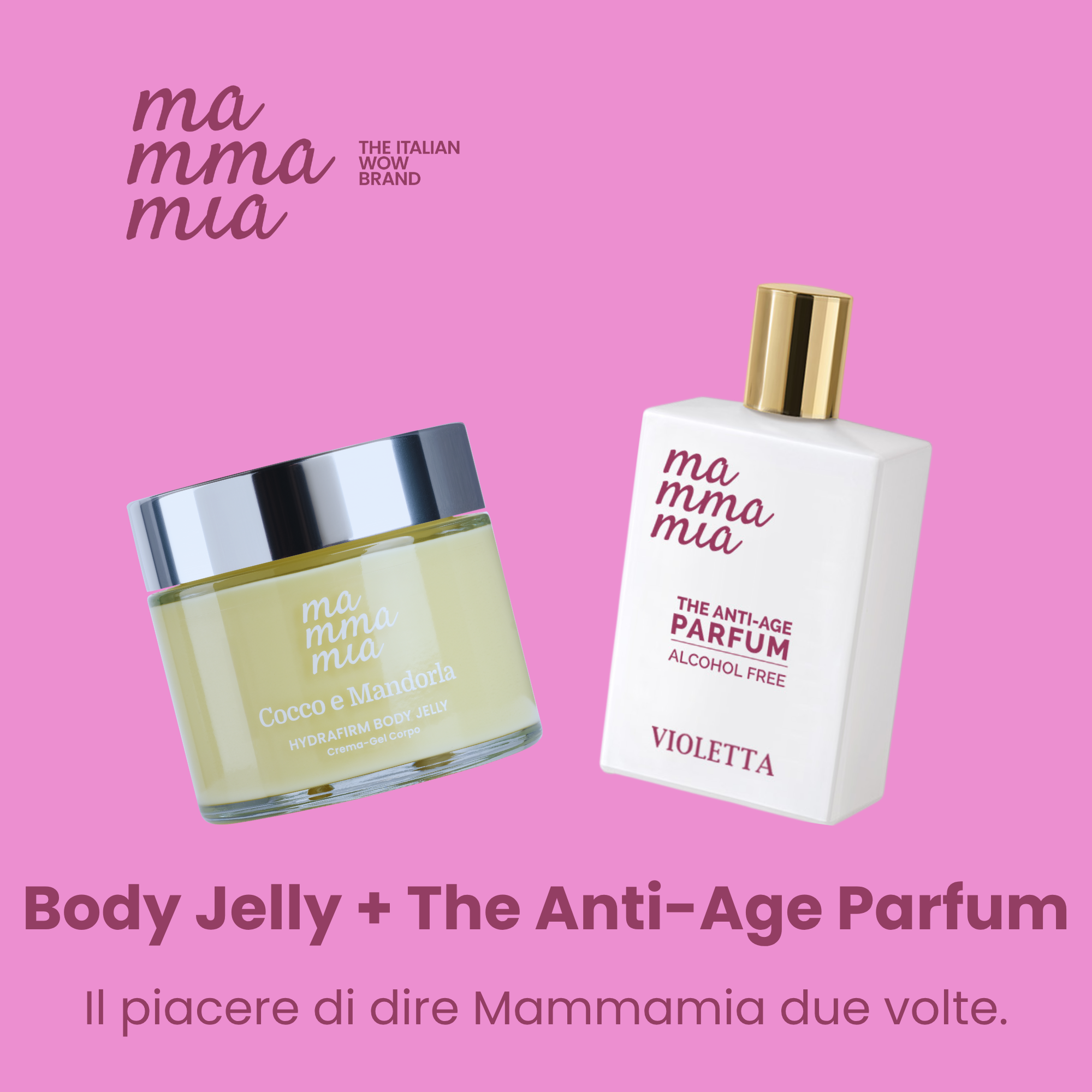 SET Body Jelly + The Anti-Age Parfum a scelta